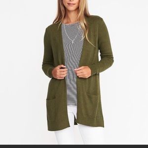 Old Navy Long Open Front Cardigan